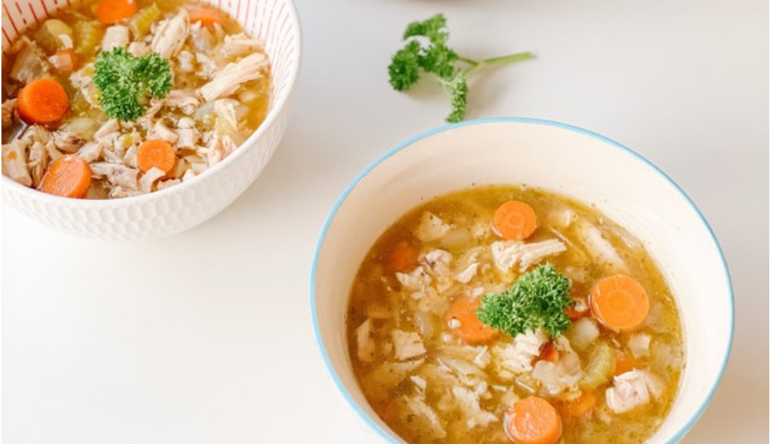 Healthy Homemade Chicken Soup glamorouswellnesslife